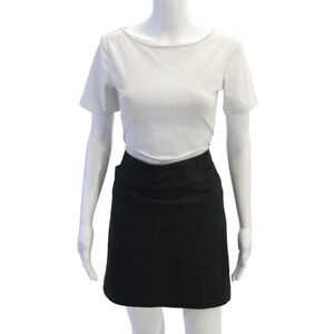 Nike Golf Womens Solid Four Pocket Mini Skort Black Size 16